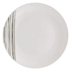 Brushed Lines 16 Piece Dinnerware Set, Service For 4 -Home Tableware brushed lines 16 piece dinnerware set service for 4 5287314 5