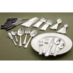 Capri Frost 53 Piece Flatware Set, Service For 8 11 Capri Frost 53 Piece Flatware Set, Service For 8 -Home Tableware capri frost 53 piece flatware set service for 8 5102569 4