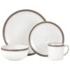 Carmen 16 Piece Dinnerware Set, Service For 4 -Home Tableware carmen 16 piece dinnerware set service for 4 5190661 1