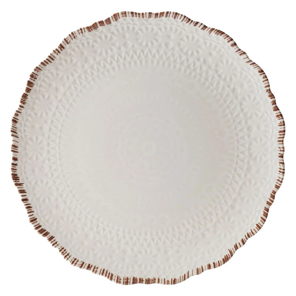 Chateau Cream 12 Piece Outdoor Melamine Dinnerware Set, Service For 4 8 Chateau Cream 12 Piece Outdoor Melamine Dinnerware Set, Service For 4 - Image 6