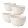 Chateau Cream Set Of 4 Soup Cereal Bowls -Home Tableware chateau cream set of 4 soup cereal bowls K45165595 1