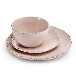 Chateau Pink Set Of 4 Salad Plates 12 Chateau Pink Set Of 4 Salad Plates -Home Tableware chateau pink set of 4 salad plates K45296073 2