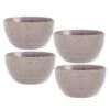 Chateau Smoke Set Of 4 Soup Cereal Bowls -Home Tableware chateau smoke set of 4 soup cereal bowls K45296077 1