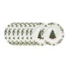 Christmas Day Set Of 8 Salad Plates -Home Tableware christmas day set of 8 salad plates K85218929 1