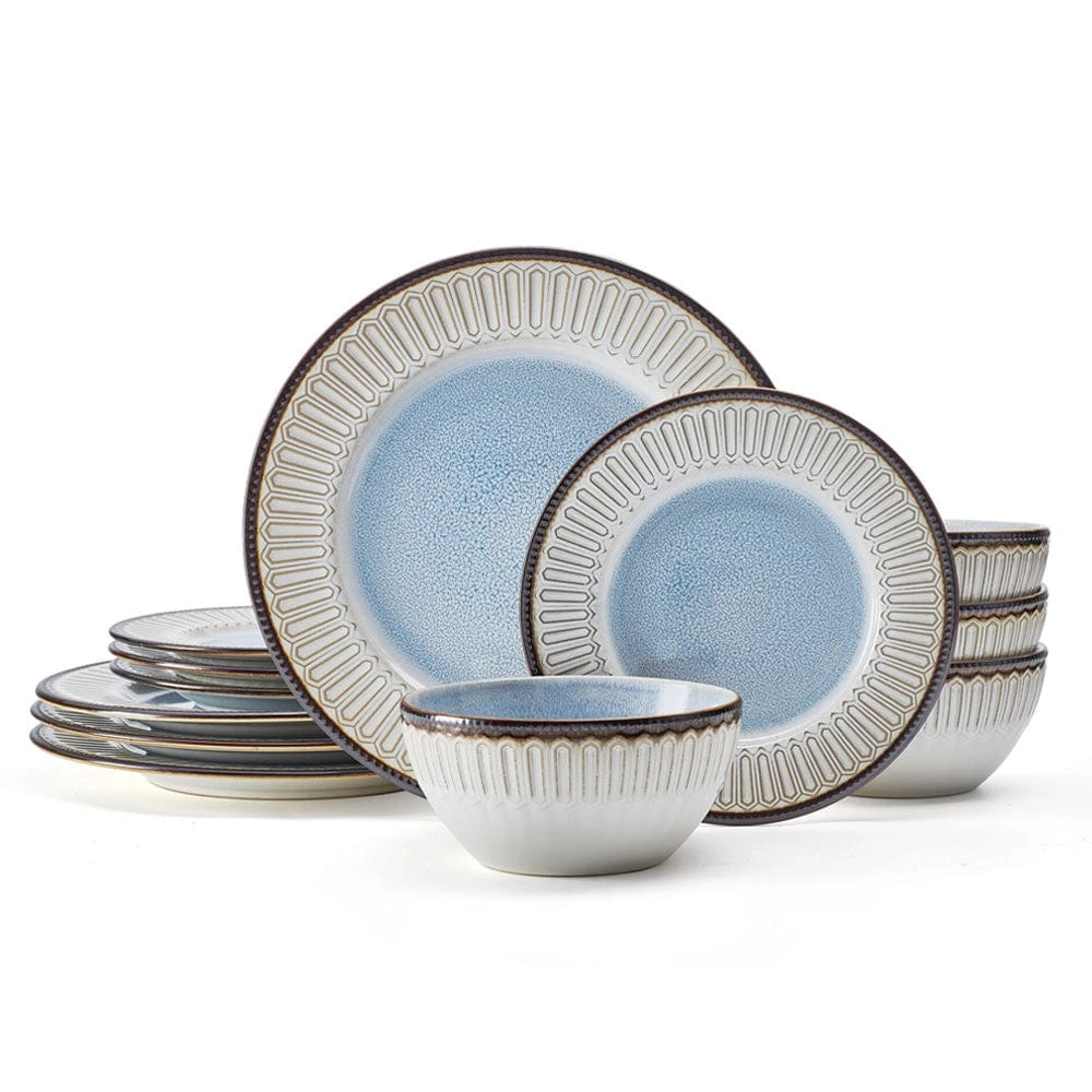 Clara 12 Piece Dinnerware Set, Service For 4 3 Clara 12 Piece Dinnerware Set, Service For 4