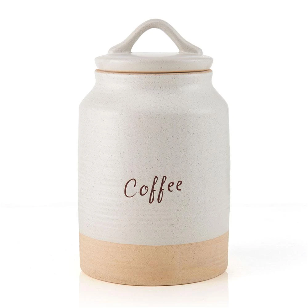 Coffee Canister Jar, 10 Inch 3 Coffee Canister Jar, 10 Inch