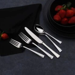 Contempo 45 Piece Flatware Set, Service For 8 -Home Tableware contempo 45 piece flatware set service for 8 5148091 3