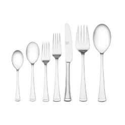 Contempo 45 Piece Flatware Set, Service For 8 -Home Tableware contempo 45 piece flatware set service for 8 5148091 5