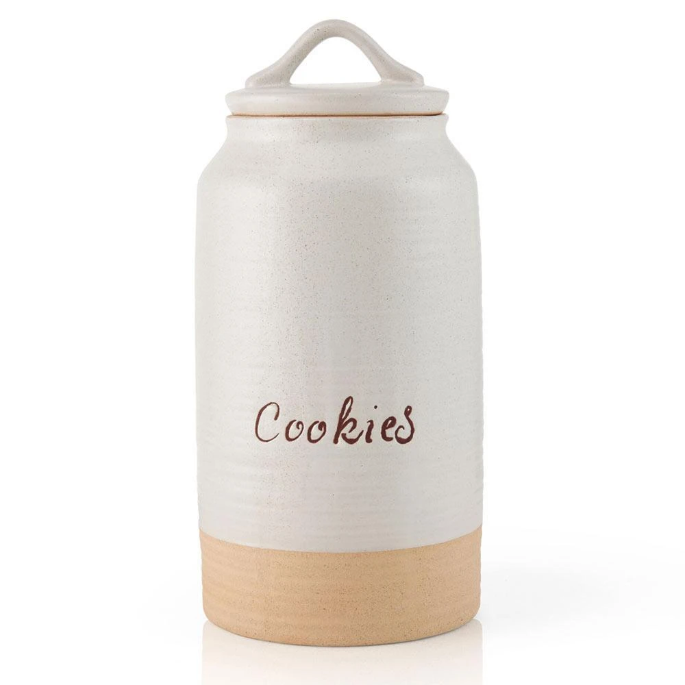 Cookie Canister Jar, 12 Inch 3 Cookie Canister Jar, 12 Inch
