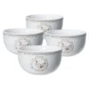 Farmhouse Hen Set Of 4 Soup Cereal Bowls -Home Tableware farmhouse hen set of 4 soup cereal bowls K45219163 1