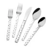 Feta Forged 20 Piece Flatware Set, Service For 4 -Home Tableware feta forged 20 piece flatware set service for 4 5259479 1