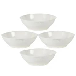 Filigree® Set Of 4 Square Soup Cereal Bowls