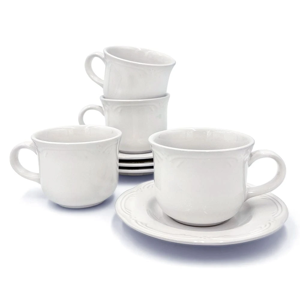 Filigree® Set Of 4 Tea Cups And Saucers 3 Filigree® Set Of 4 Tea Cups And Saucers