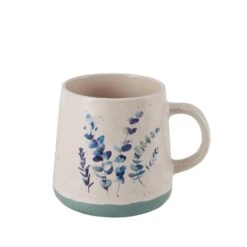 Floral Blue Set Of 6 Mugs, Assorted -Home Tableware floral set of 6 matted mugs assorted 5282195 4