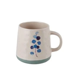 Floral Blue Set Of 6 Mugs, Assorted -Home Tableware floral set of 6 matted mugs assorted 5282195 5