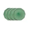 French Lace Set Of 4 Green Salad Plates -Home Tableware french lace set of 4 green salad plates K45211163 1