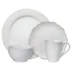 French Lace White Dinnerware Set -Home Tableware french lace white dinnerware set 5207819 1