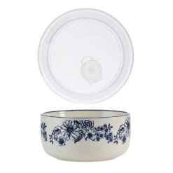Gabriela Blue Set Of 2 Storage Bowls With Lids -Home Tableware gabriela blue set of 2 storage bowls with lids 5297036 3