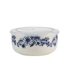 Gabriela Blue Set Of 2 Storage Bowls With Lids -Home Tableware gabriela blue set of 2 storage bowls with lids 5297036 4