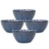 Gabriela Blue Set Of 4 Soup Cereal Bowls -Home Tableware gabriela blue set of 4 soup cereal bowls 5282021 1