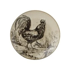 Homespun Rooster 16 Piece Dinnerware Set, Service For 4 -Home Tableware homespun rooster 16 piece dinnerware set service for 4 5177076 4