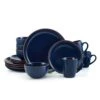 Hunter Blue 16 Piece Dinnerware Set, Service For 4 1 Hunter Blue 16 Piece Dinnerware Set, Service For 4 -Home Tableware hunter blue 16 piece dinnerware set service for 4 5286598 1