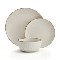 Janelle 12 Piece Dinnerware Set, Service For 4 -Home Tableware janelle 12 piece dinnerware set service for 4 5305448 9