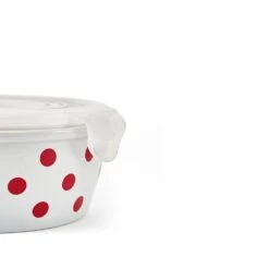 Kenna Red Storage Bowl With Lid 9 Kenna Red Storage Bowl With Lid -Home Tableware kenna red storage bowl with lid 5292333 3