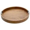 Lazy Susan Mango Wood Serve Tray, 18 Inch -Home Tableware lazy susan mango wood serve tray 18 inch 5261664 1