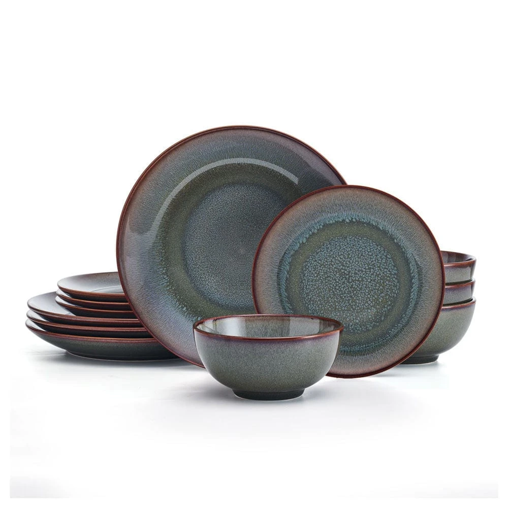 Mackensie 12 Piece Dinnerware Set, Service For 4 3 Mackensie 12 Piece Dinnerware Set, Service For 4