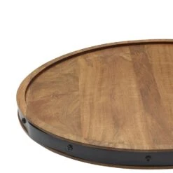Mango Wood Lazy Susan Serve Tray 11 Mango Wood Lazy Susan Serve Tray -Home Tableware mango wood lazy susan serve tray 5293587 4