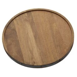 Mango Wood Lazy Susan Serve Tray 13 Mango Wood Lazy Susan Serve Tray -Home Tableware mango wood lazy susan serve tray 5293587 6