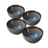 Monroe Blue Set Of 4 Fruit Bowls -Home Tableware monroe blue set of 4 fruit bowls K45287569 1