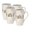 Naturewood® Set Of 4 Latte Mugs -Home Tableware naturewood set of 4 latte mugs K433977590 1