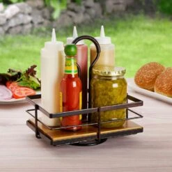 Nova Rotating Condiment Caddy -Home Tableware nova rotating condiment caddy 5270309 4