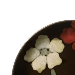 Painted Poppies Accent Salad Plate -Home Tableware painted poppies accent salad plate 5188683 2