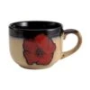 Painted Poppies Jumbo Soup Mug -Home Tableware painted poppies jumbo soup mug 5106052 1