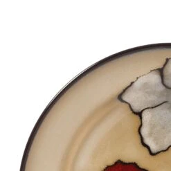 Painted Poppies Salad Plate -Home Tableware painted poppies salad plate 5105833 2