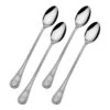 Palm Breeze Set Of 4 Iced Beverage Spoons -Home Tableware palm breeze set of 4 iced beverage spoons 5202452 1