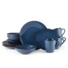 Pierce Blue 16 Piece Dinnerware Set, Service For 4 -Home Tableware pierce blue 16 piece dinnerware set service for 4 5281779 1