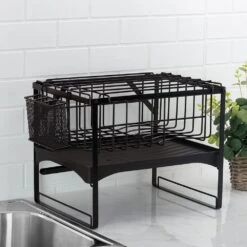 Pisa 2 Tier Dish Rack 13 Pisa 2 Tier Dish Rack -Home Tableware pisa 2 tier dish rack 5304485 3