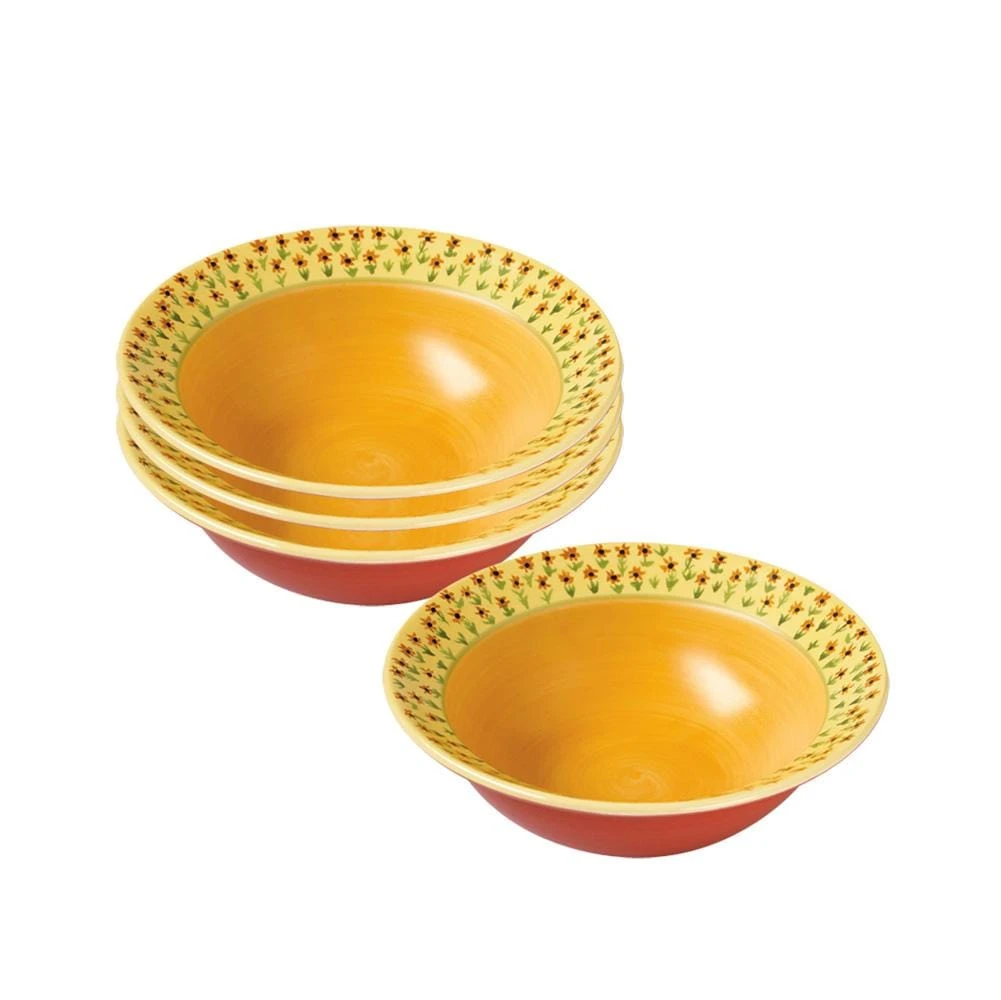 Pistoulet® Set Of 4 Rim Soup Bowls 3 Pistoulet® Set Of 4 Rim Soup Bowls