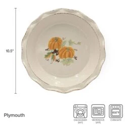 Plymouth Pie Plate -Home Tableware plymouth pie plate 5285044 5