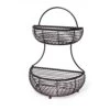 Rope 2 Tier Countertop Storage Basket -Home Tableware rope 2 tier countertop storage basket 5153170 1