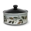 Rustic Leaves Covered Casserole -Home Tableware rustic leaves covered casserole 5152535 1