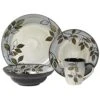Rustic Leaves Dinnerware Set