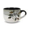 Rustic Leaves Jumbo Soup Mug 1 Rustic Leaves Jumbo Soup Mug -Home Tableware rustic leaves jumbo soup mug 5144586 1