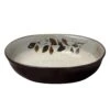 Rustic Leaves Oval Serve Bowl -Home Tableware rustic leaves oval serve bowl 5236145 1