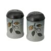 Rustic Leaves Salt And Pepper Set -Home Tableware rustic leaves salt and pepper set 5196546 1