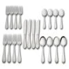 Salisbury Satin 20 Piece Flatware Set, Service For 4 -Home Tableware salisbury satin 20 piece flatware set service for 4 5048044 1